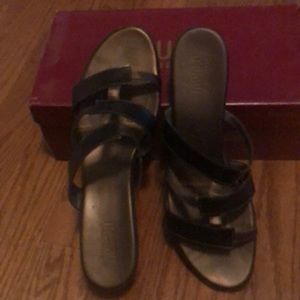 Copper color sandals